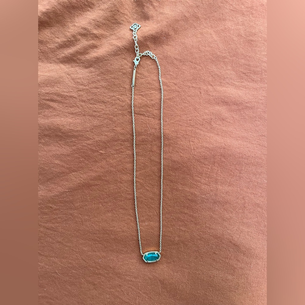 Kendra Scott Emerald Necklace